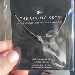 The giving key necklace